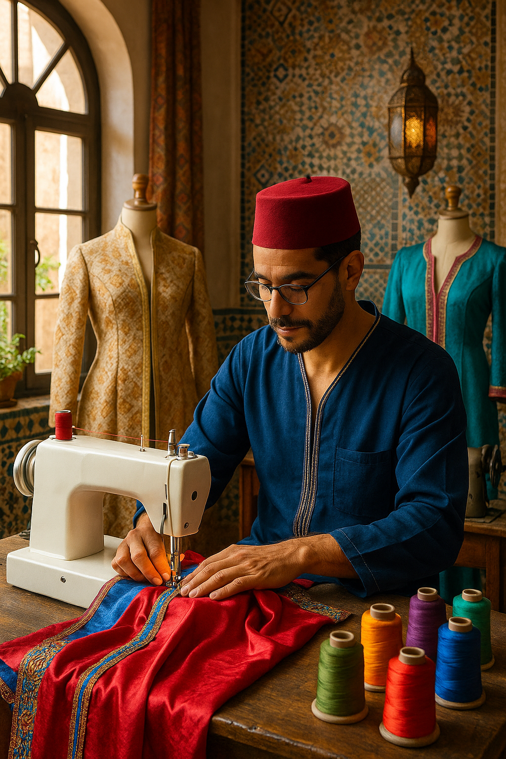 أبحث عن ممول لمشروع خياطة الملابس العصرية
